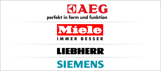AEG,Siemens,Liebherr,Miele